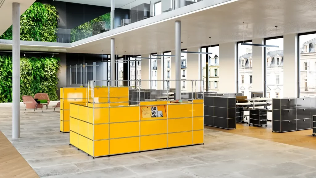 Designklassiker USM Empfangsmöbel in Mannheim